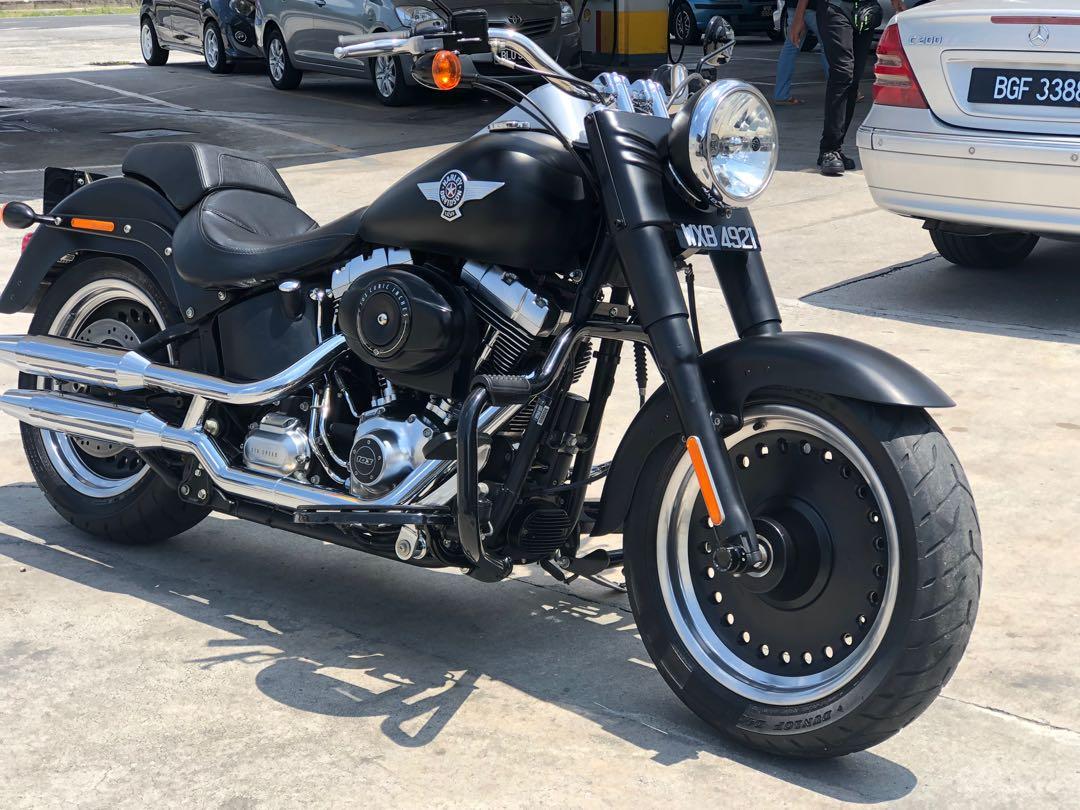 Harley fat sale boy 103