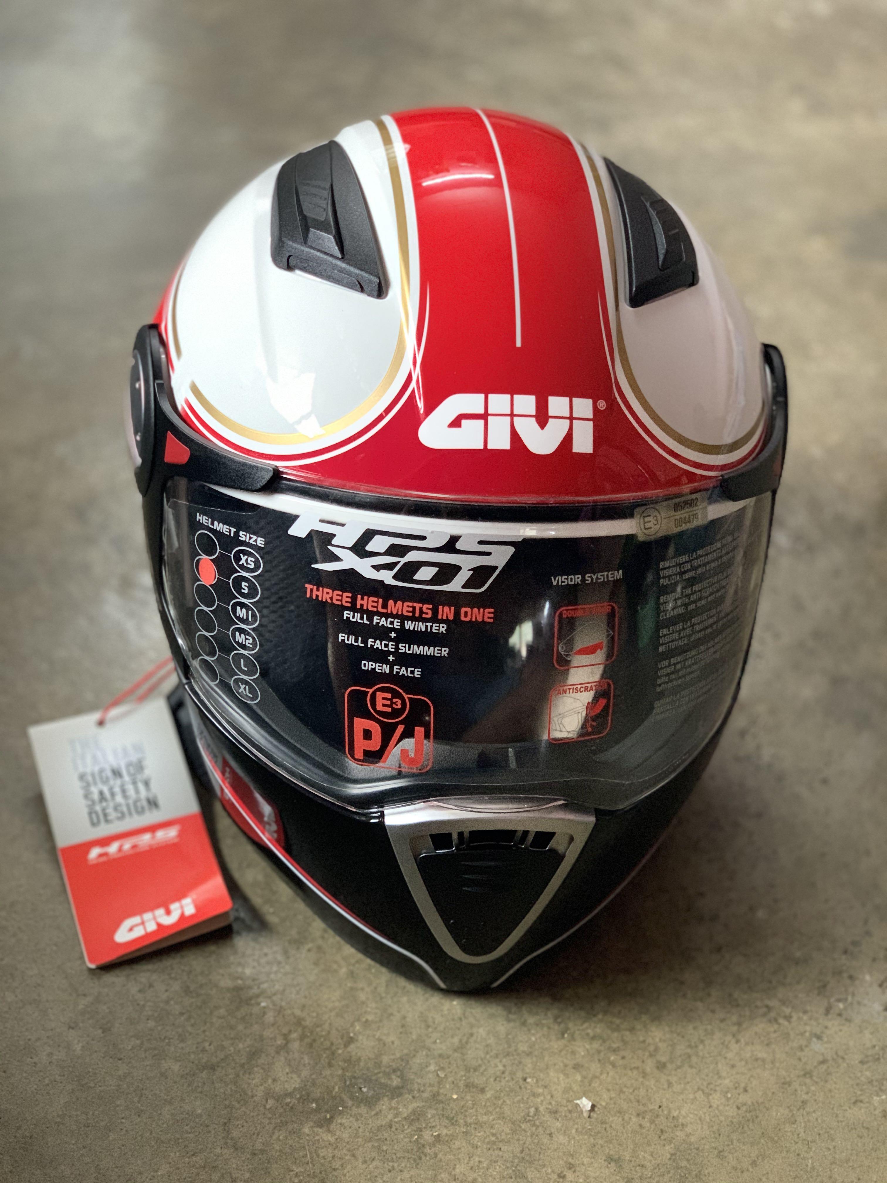 Helmet GIVI fullface, Auto Accessories on Carousell