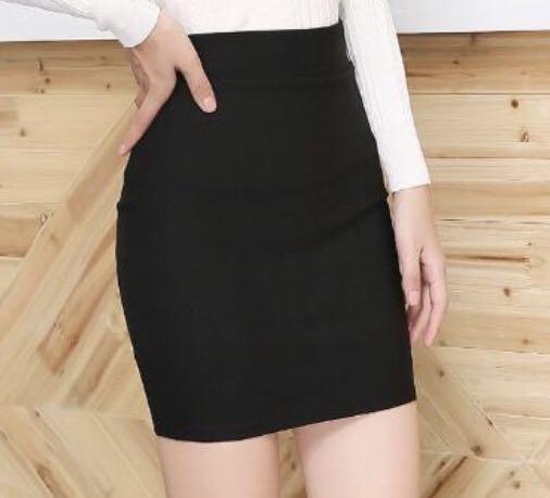 Black bodycon sales skirt h&m