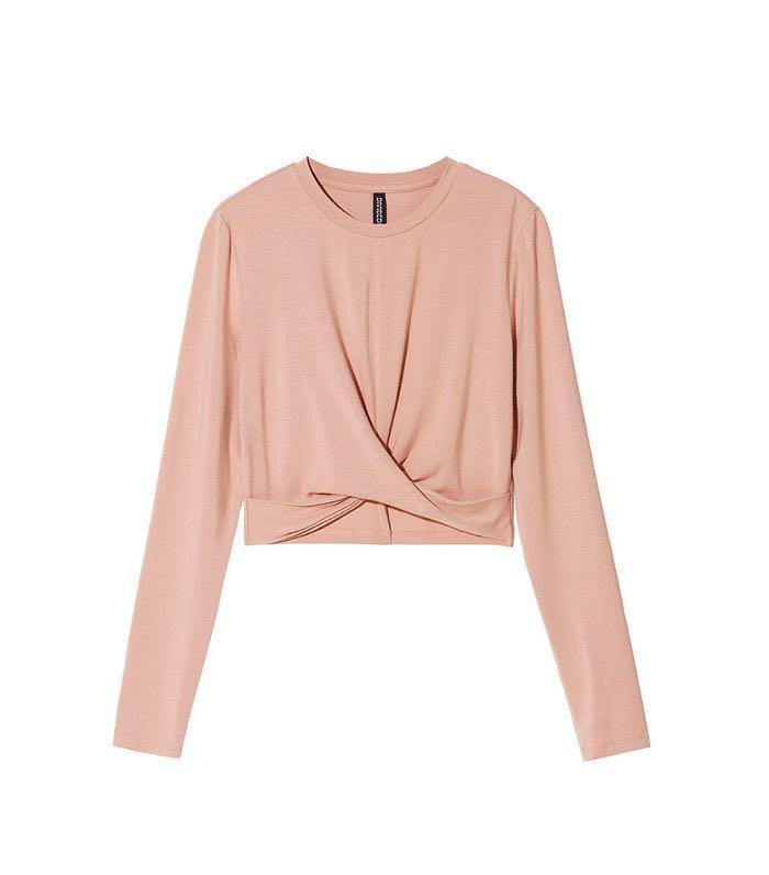 H M Crop Top Worn Once Women S Fashion Clothes Tops On Carousell