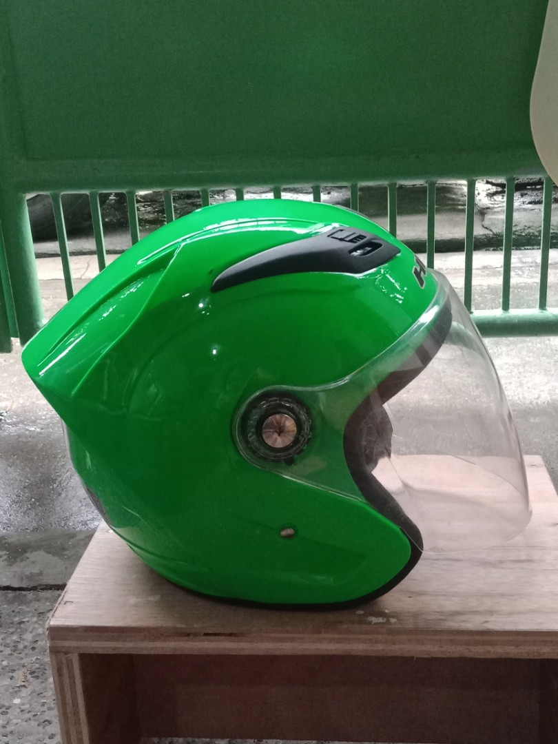 hnj helmet green