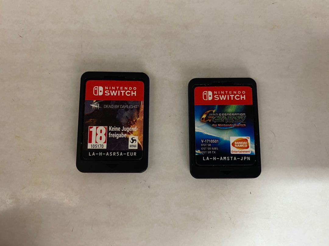 Hohoemi Switch Game 冇盒 No Box Ggen Dead By Daylight 遊戲機 遊戲機裝飾配件 遊戲禮物卡及帳戶 Carousell