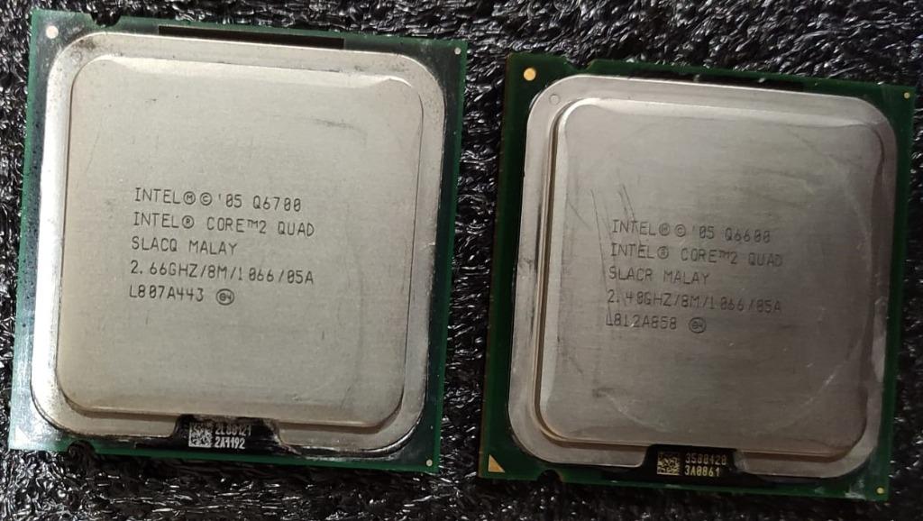 Intel Core 2 Quad Q6xxx Quad Core Cpu Processor Lga 775 Electronics Computer Parts Accessories On Carousell