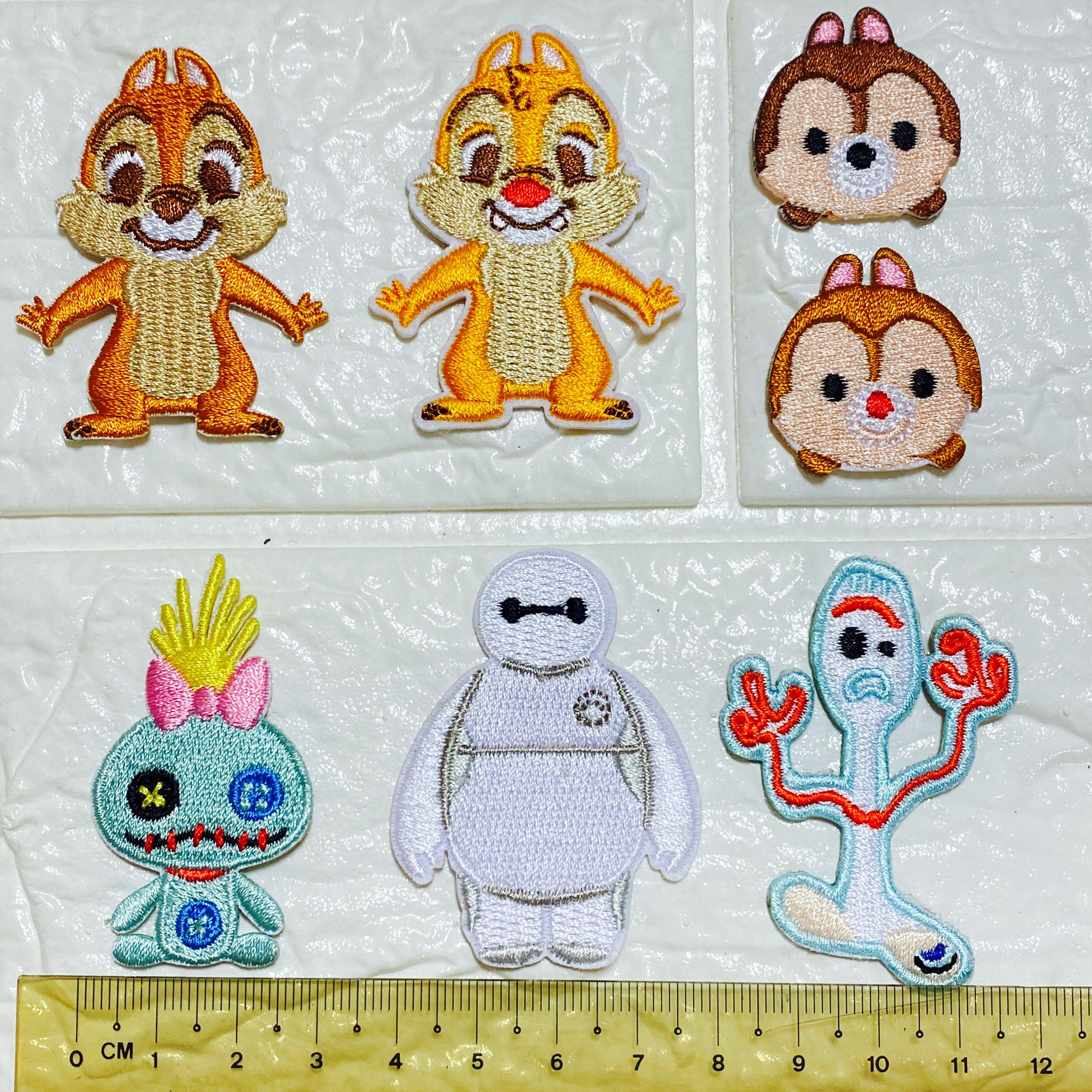 Iron on patch - chip and dale chipmunks, chip and dale tsums, Scrump ...