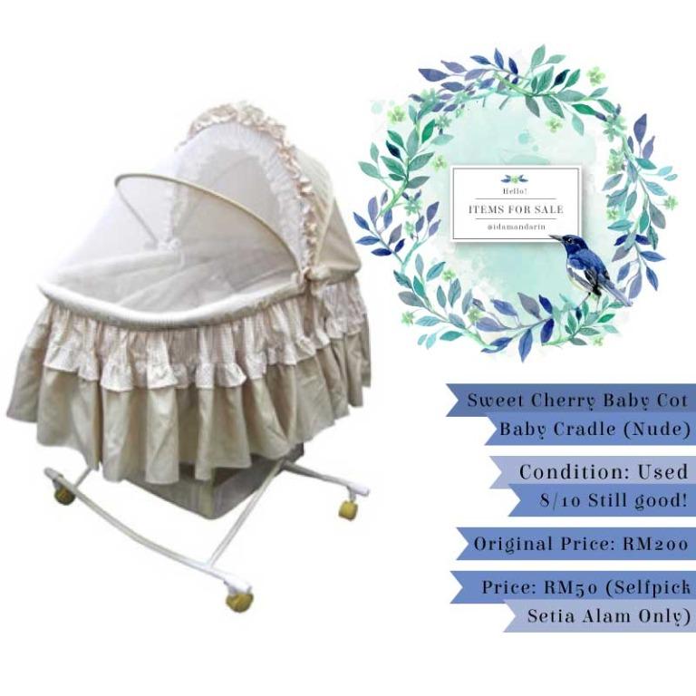 sweet cherry baby cradle