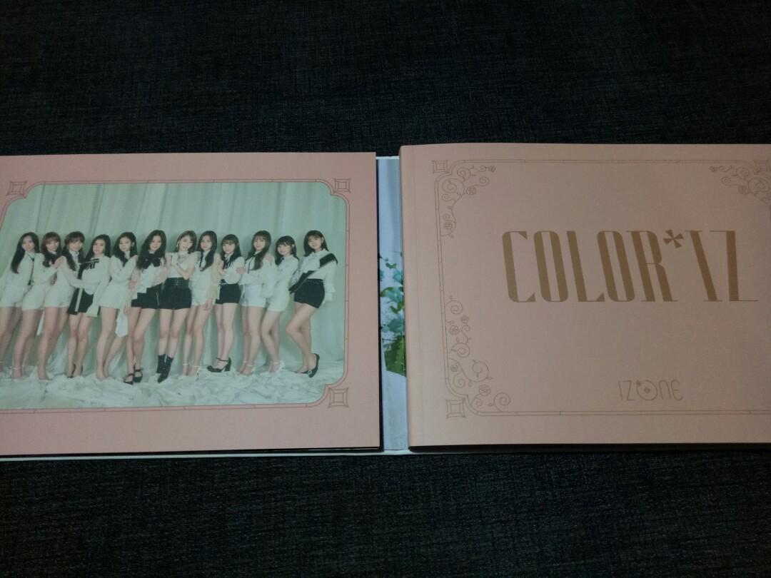 IZONE UNSEALED COLORIZ ALBUM, Hobbies & Toys, Memorabilia ...