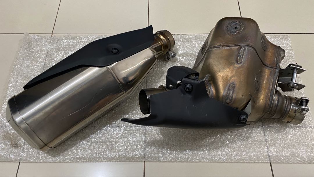 Kawasaki Ninja ZX10R 250 300 400 Exhaust Pipe Motorbikes Motorbike Parts Accessories Mufflers Exhaust Parts Accessories on Carousell