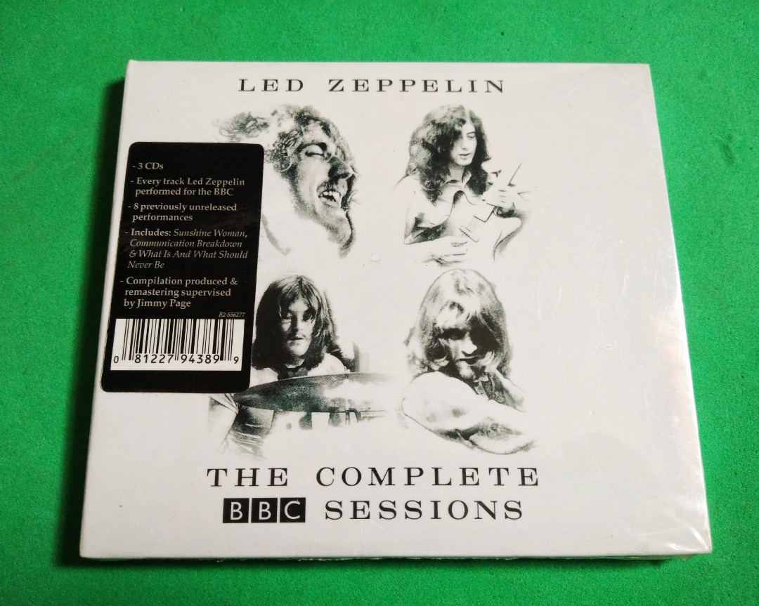 Led Zeppelin CD - THE COMPLETE BBC SESSIONS, Hobbies & Toys, Music ...