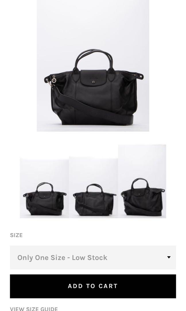 longchamp leather travel bag