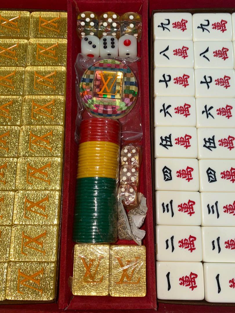 LOUIS VUITTON MAHJONG SET (Limited Edition), Hobbies & Toys