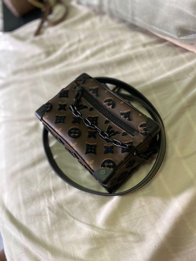 Louis Vuitton Virgil Abloh Blue And Pink Monogram Illusion Leather Mini  Soft Trunk Silver Hardware, 2022 Available For Immediate Sale At Sotheby's