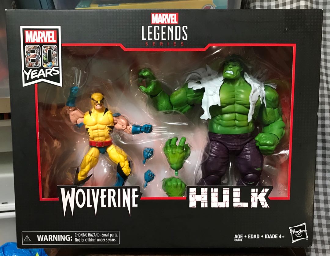 Hulk wolverine 2 pack deals