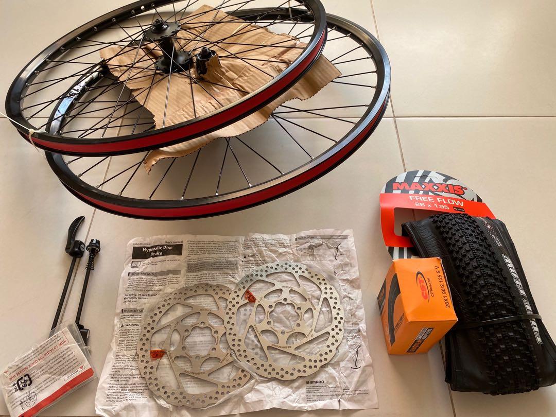 mavic xm319 700c disc wheelset