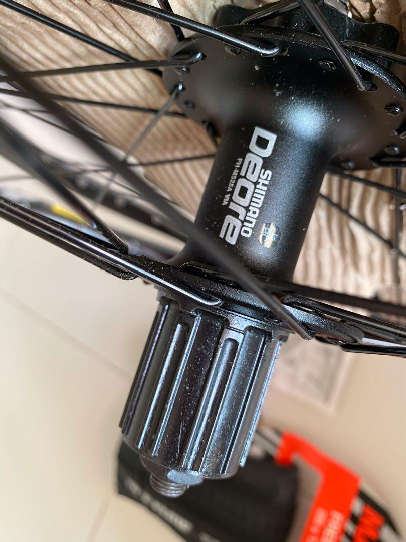 [Price Reduction] Mavic XM319 Rim with Shimano Deore M525 Hub Wheelset ...