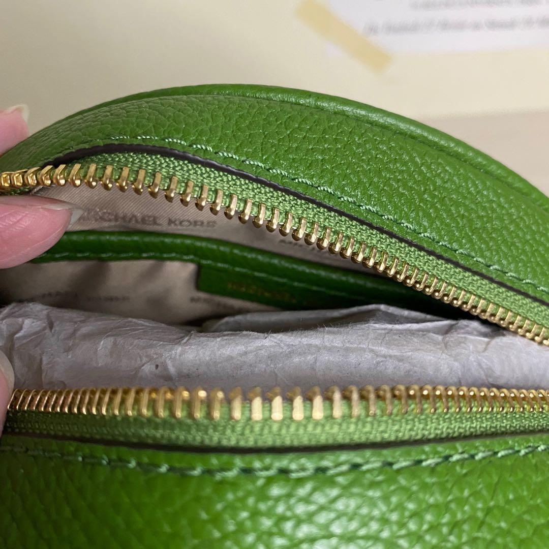 Michael kors pebble leather circle canteen 2024 crossbody