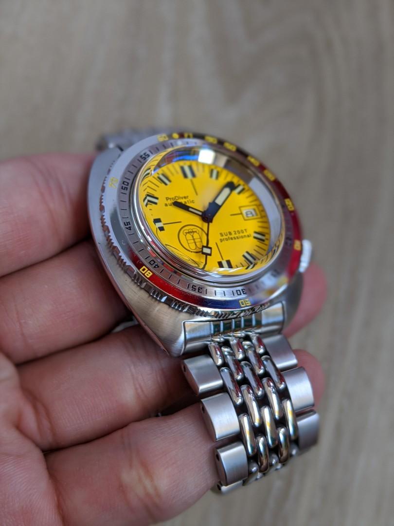 Modded Seiko with SOXA dial handset and Tophat crystal