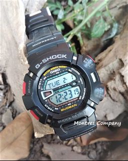 Montres Company 香港註冊公司(32年老店) 卡西歐 CASIO G-Shock 耐低溫 防塵 防泥 黑色 G9000 G-9000 G-9000-1 G-9000-1V 兩款色有現貨64198644159490110