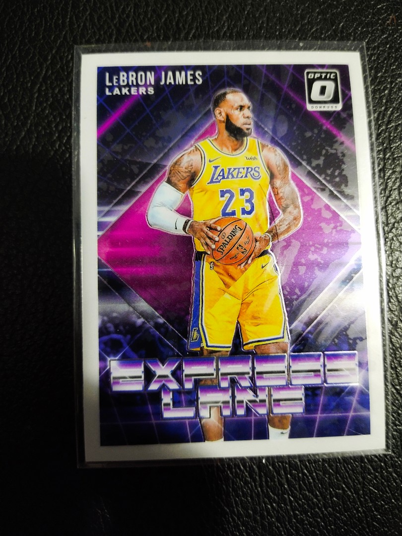 Nba Card 2018 Optic Express Lane Lebron James Toys Games Board Games Cards On Carousell