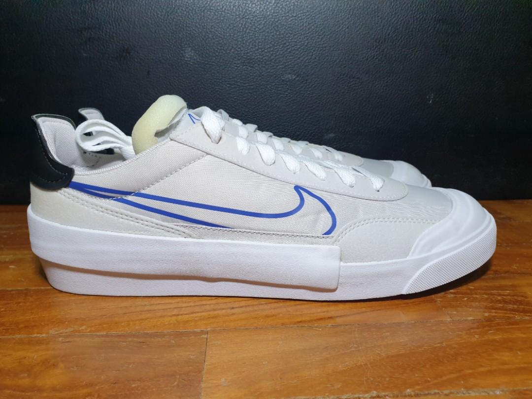 Nike Drop Type HBR White Blue, Men's Fashion, Footwear, Sneakers on  Carousell