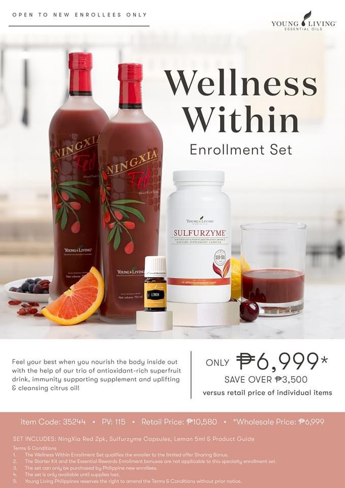 Ningxia Red with Lemon Essential Oil