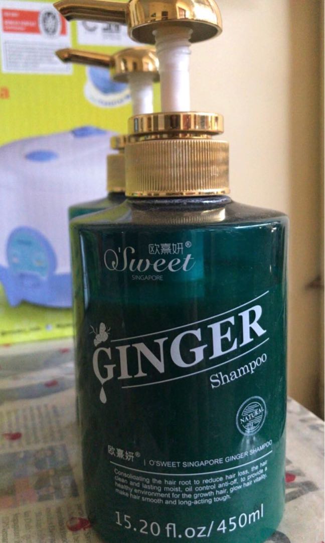 O Sweet Singapore Ginger Shampoo, Kesehatan & Kecantikan, Perawatan