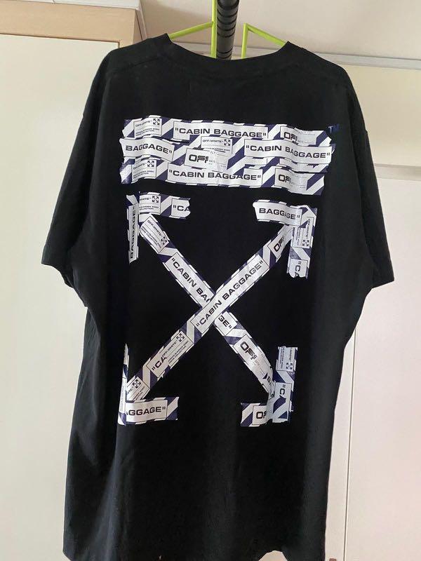 Off white airport t shirt clearance