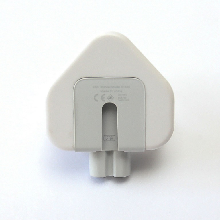 Original Apple threeprong AC wall plug adapters for Macbook, Mobile