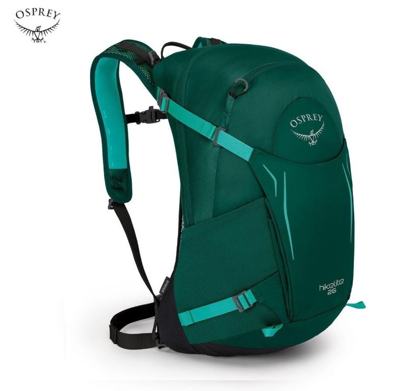 Osprey Hikelite 26 26L Backpack Aloe Green Carousell