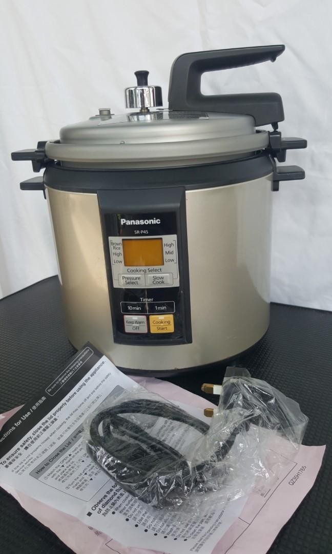 Panasonic electric pressure hot sale cooker