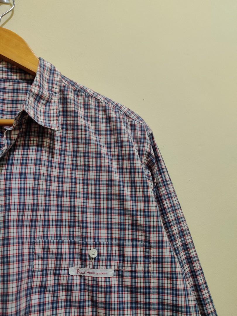 品質検査済 Papas MANIERE HEMING】ヴィンテージネルシャツ DE トップス