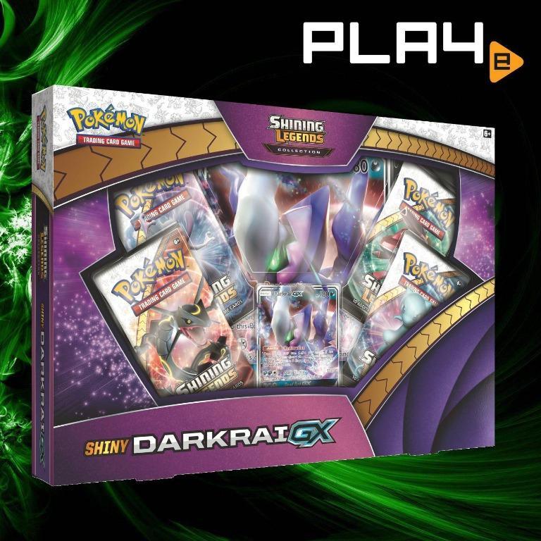 Legends Figure Collection Pokemon Shiny Darkrai Gx Box Shiny Darkrai GX  Figure Collection Box Opening