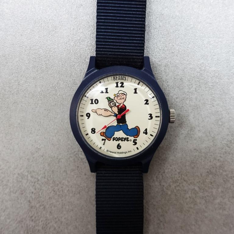 POPEYE × BEAMS 40th Anniversary Wristwatch (with Original