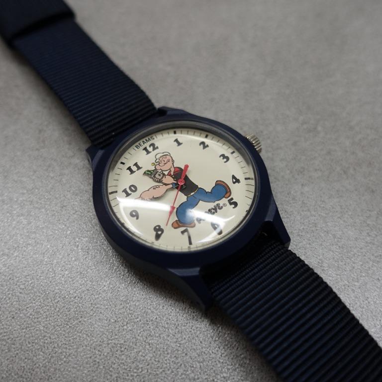 POPEYE × BEAMS 40th Anniversary Wristwatch (with Original