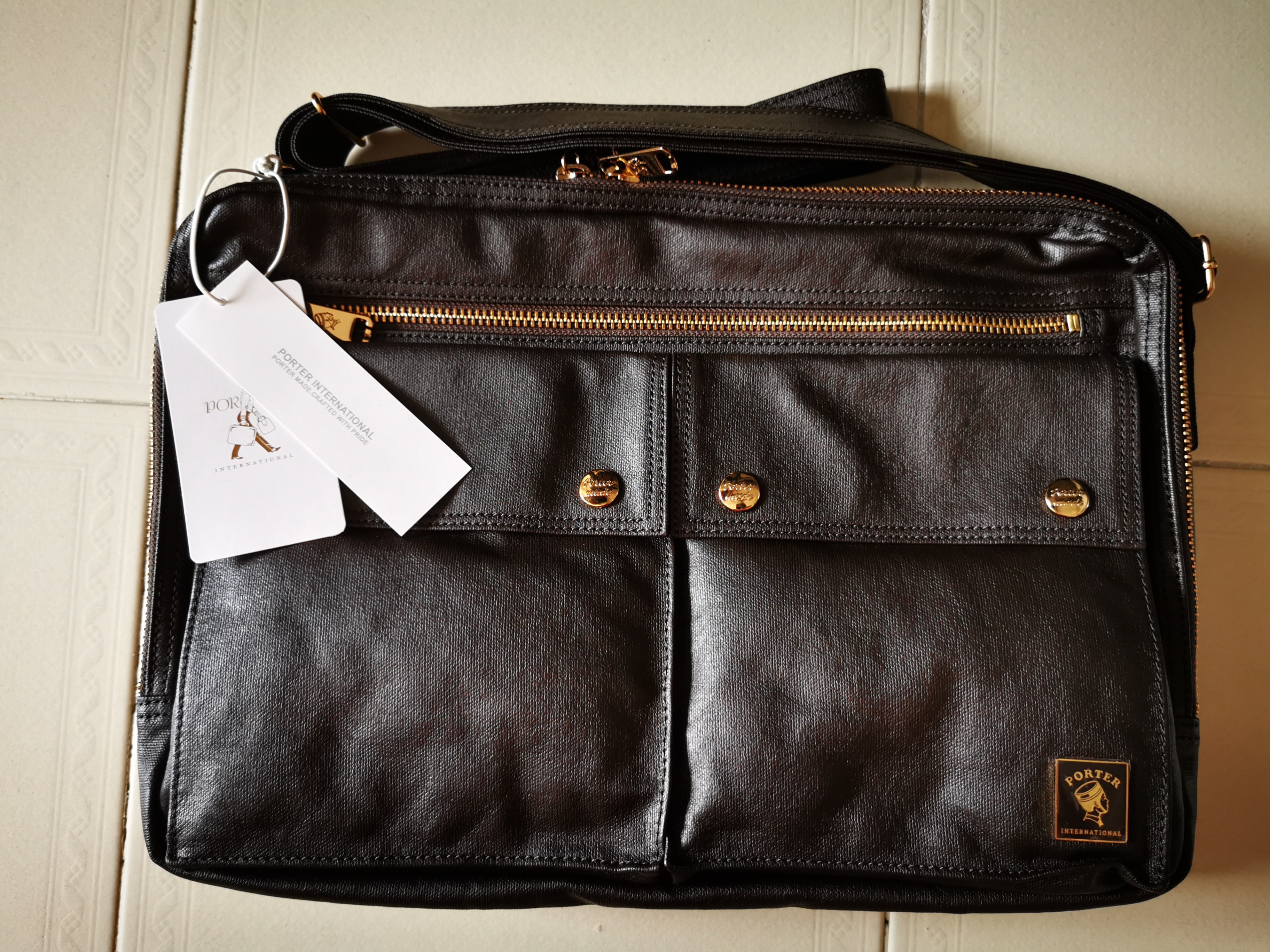 Porter milky plus shoulder bag hotsell
