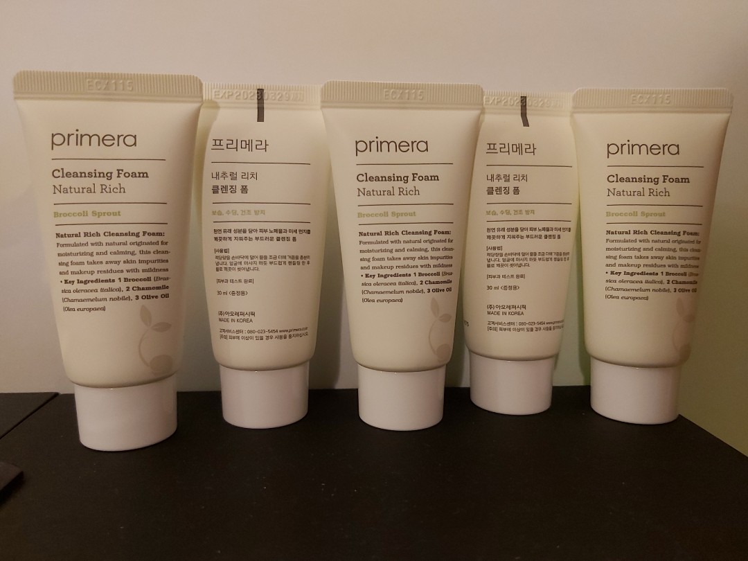 primera cleansing foam