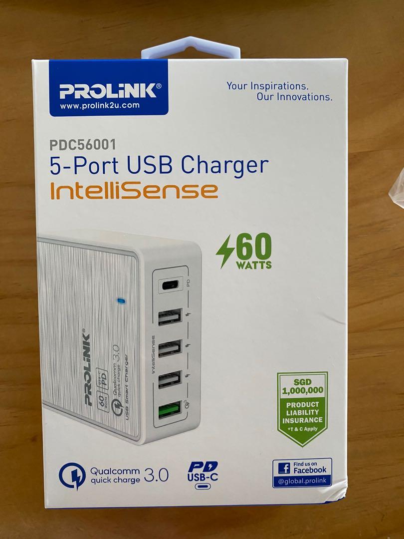 Prolink Pdc56001 5 Port Usb Charger Electronics Others On Carousell