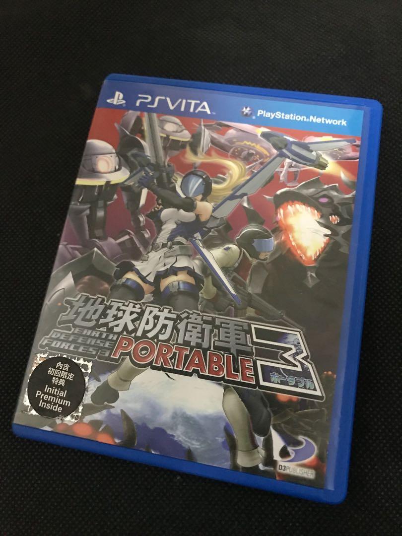 Ps Vita Psv 地球防衛軍3 遊戲機 遊戲機遊戲 Carousell Ps Vita Psv 地球防衛軍3 遊戲機 遊戲機遊戲 Carousell