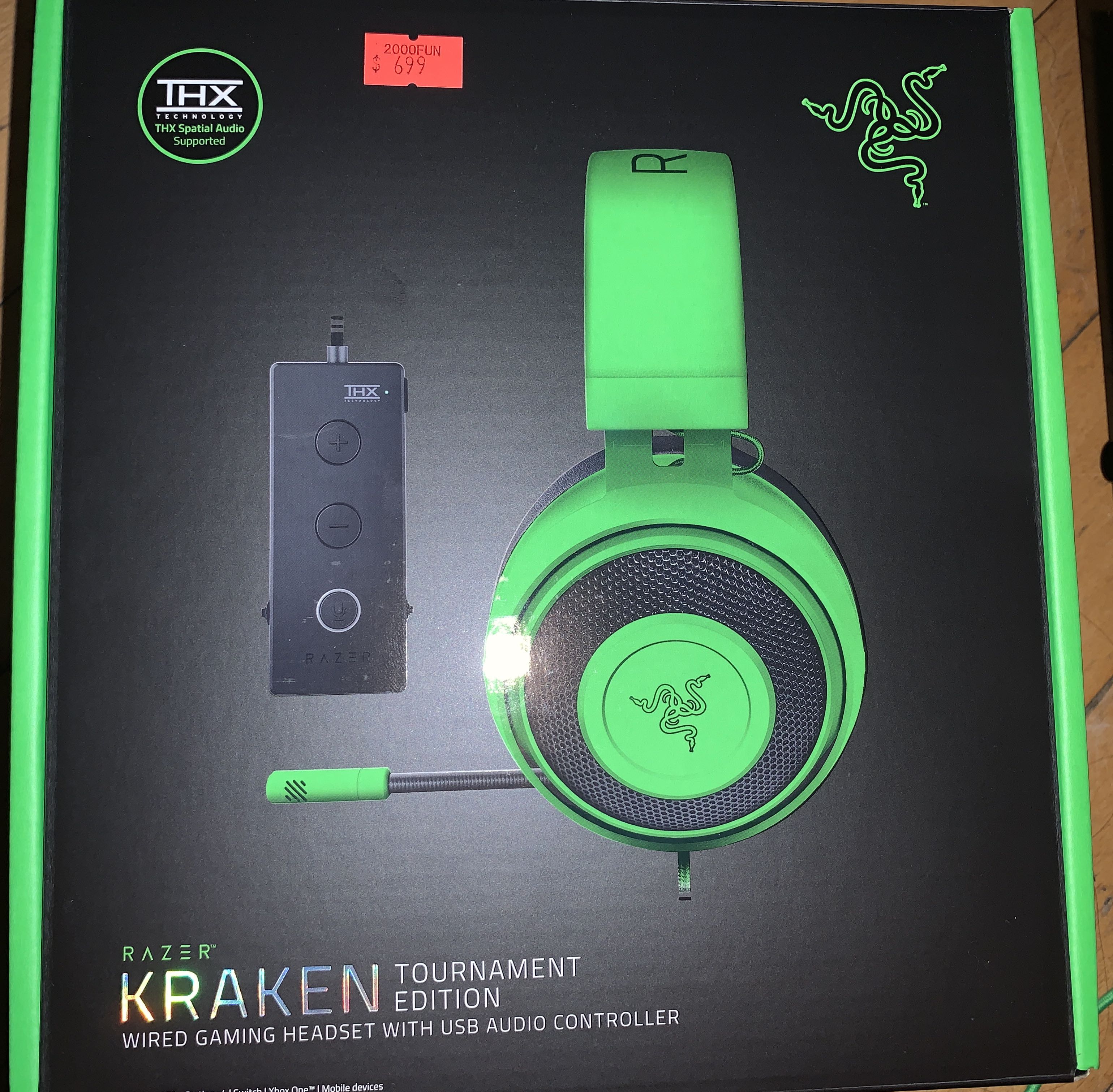 Razer Kraken Tournament Edition 電腦 平板電腦 商務用科技產品 Carousell
