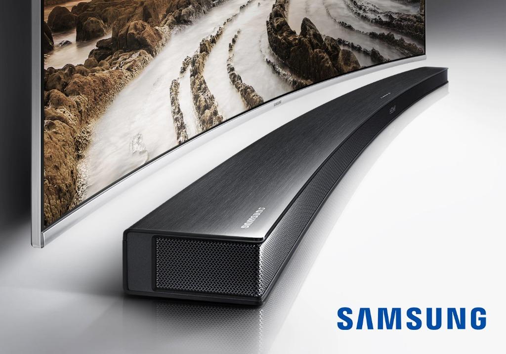 samsung curved soundbar with wireless subwoofer