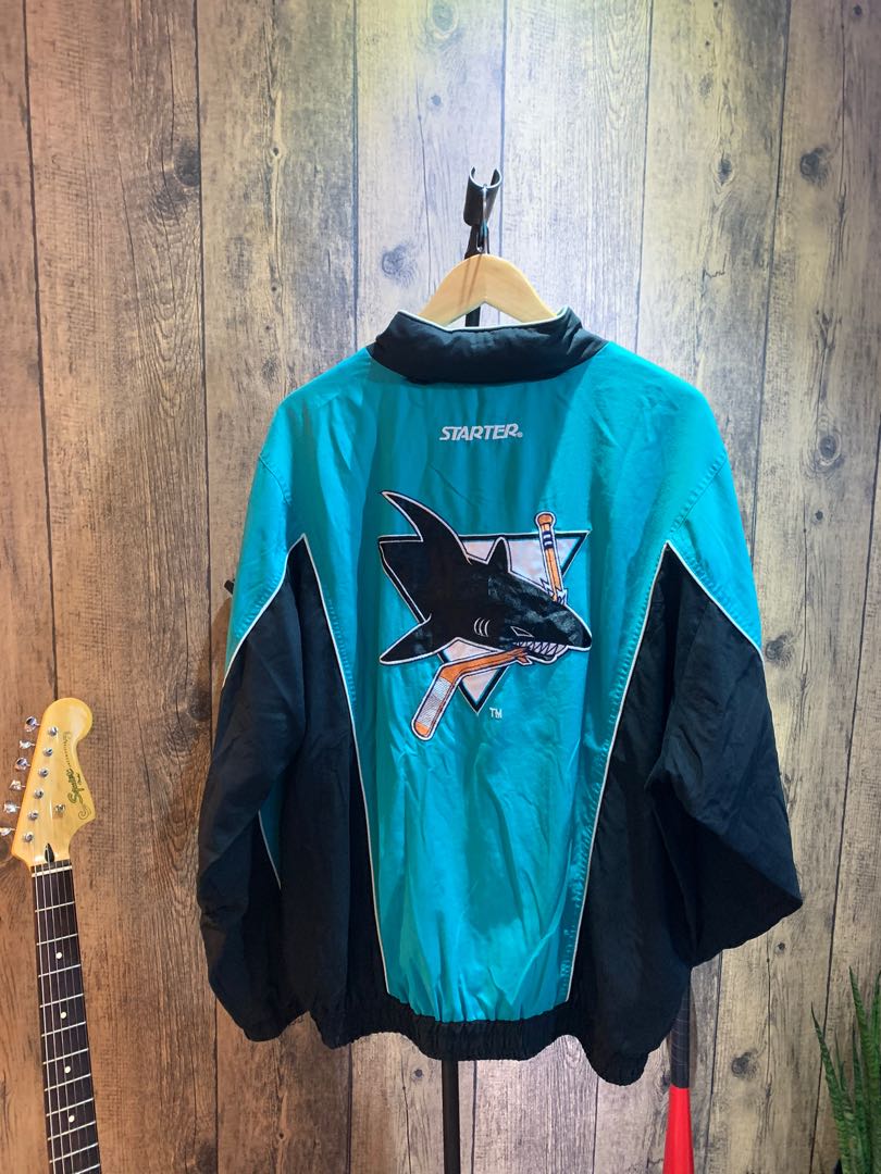 San jose top sharks vintage jacket