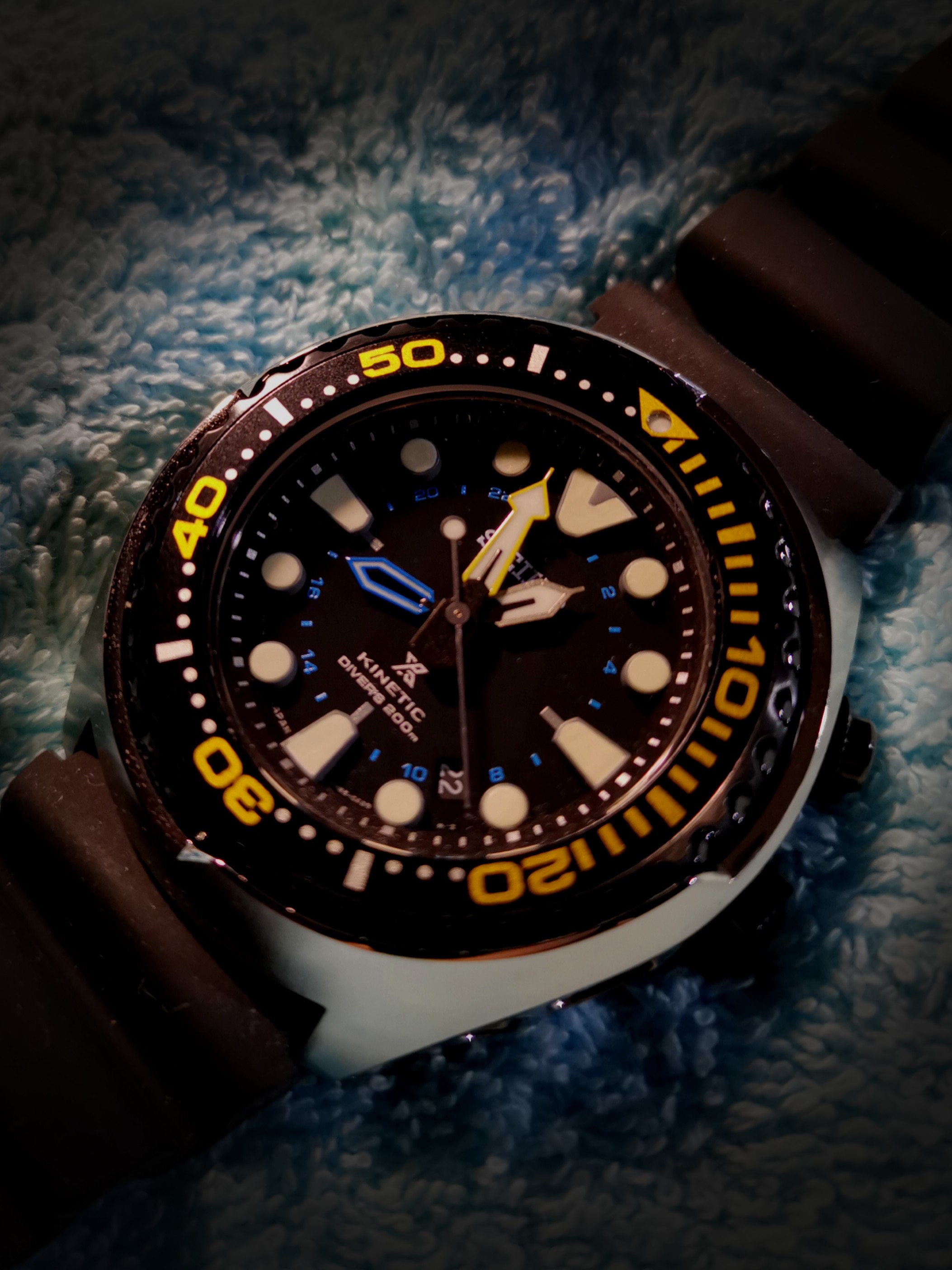 Seiko Kinetic Diver SUN021P1, Men's Fashion, Watches & Accessories ...