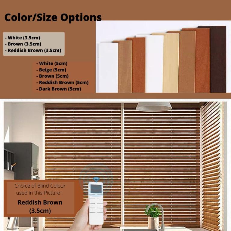 (SG Warranty) Automated Electric Motorised Blind with Dooya