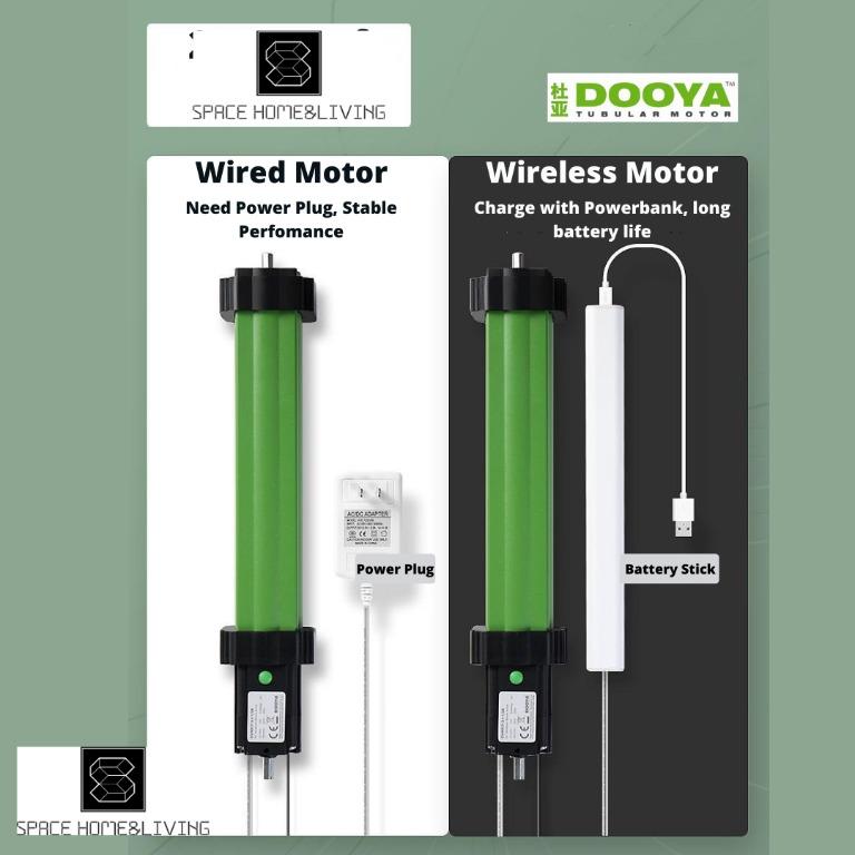 (SG Warranty) Automated Electric Motorised Blind with Dooya