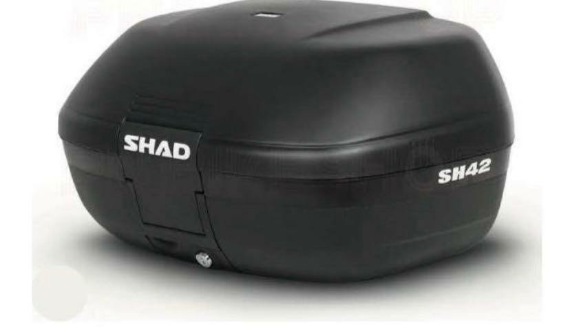 Shad Sh42 Top Box Motorcycles Motorcycle Accessories On Carousell Pasang box shad sh42 for nmax. shad sh42 top box