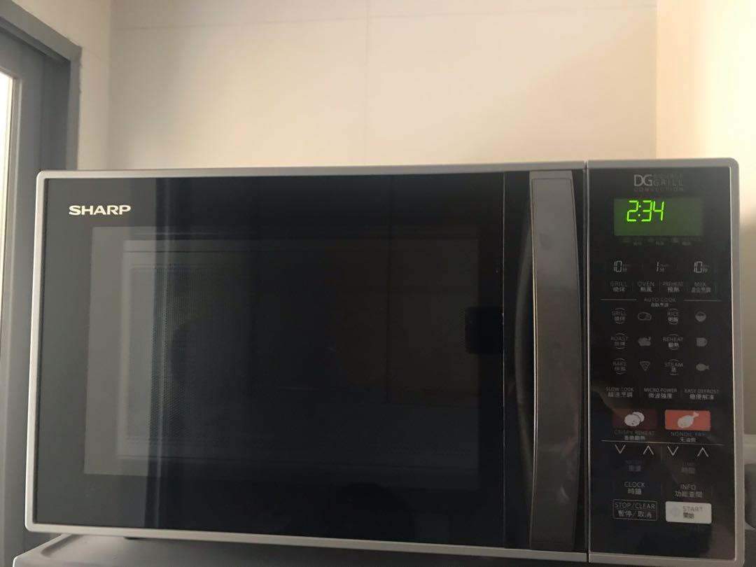 Sharp R898C Double Grill convection Microwave oven, TV & Home Appliances, Kitchen Appliances