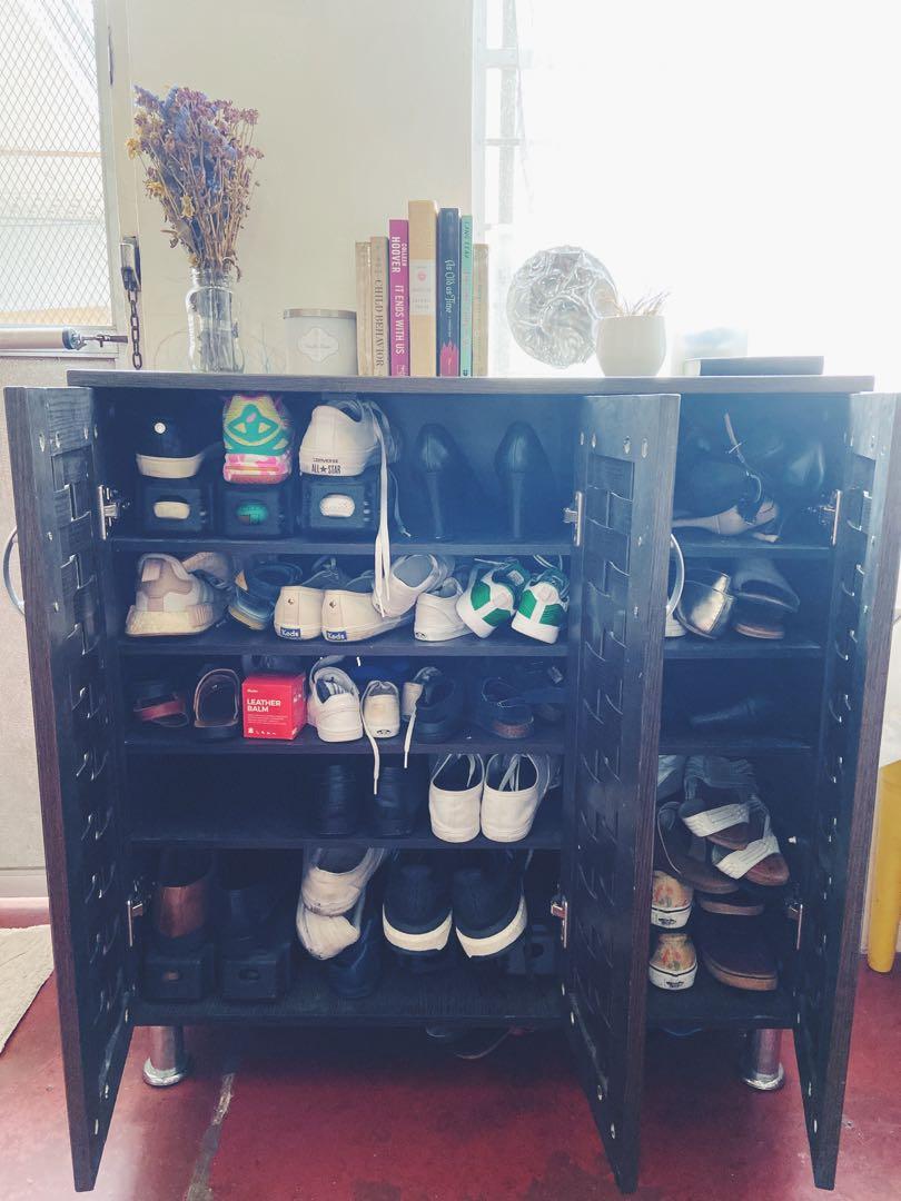 shoe cabinet for sale on Shoe Cabinet For Sale Furniture Home Living Furniture Shelves Cabinets Racks On Carousell