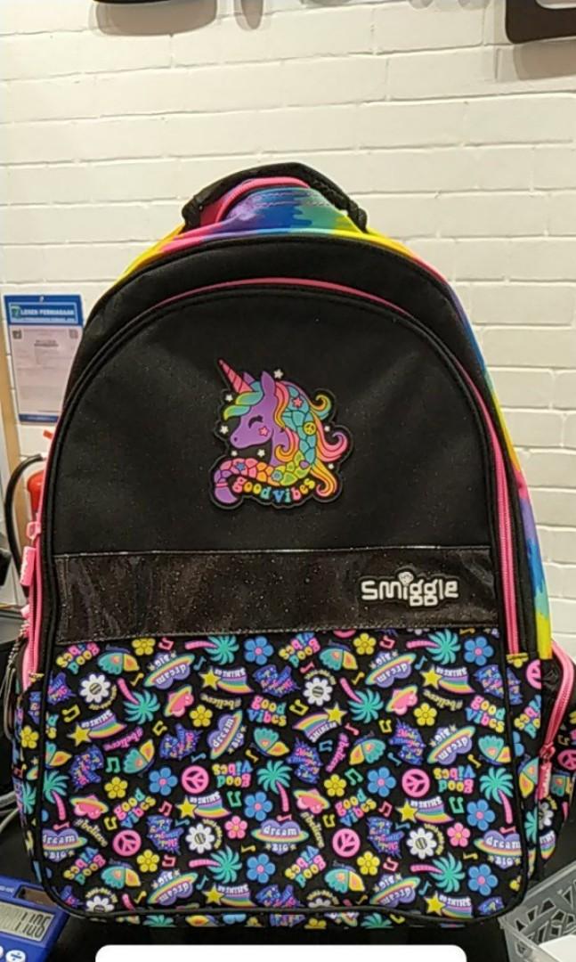 Smiggle Unicorn Trolley Bag