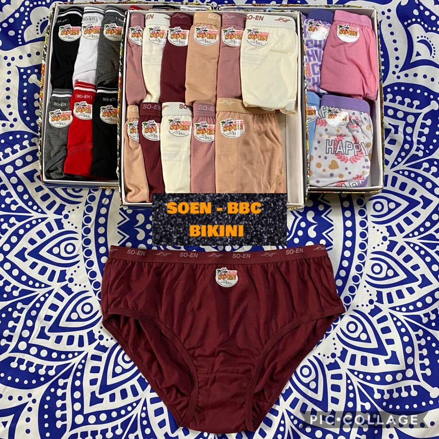 SOEN BIKINI Premium Cotton UNDERWEAR, Women's Fashion, Swimwear, Bikinis &  Swimsuits on Carousell