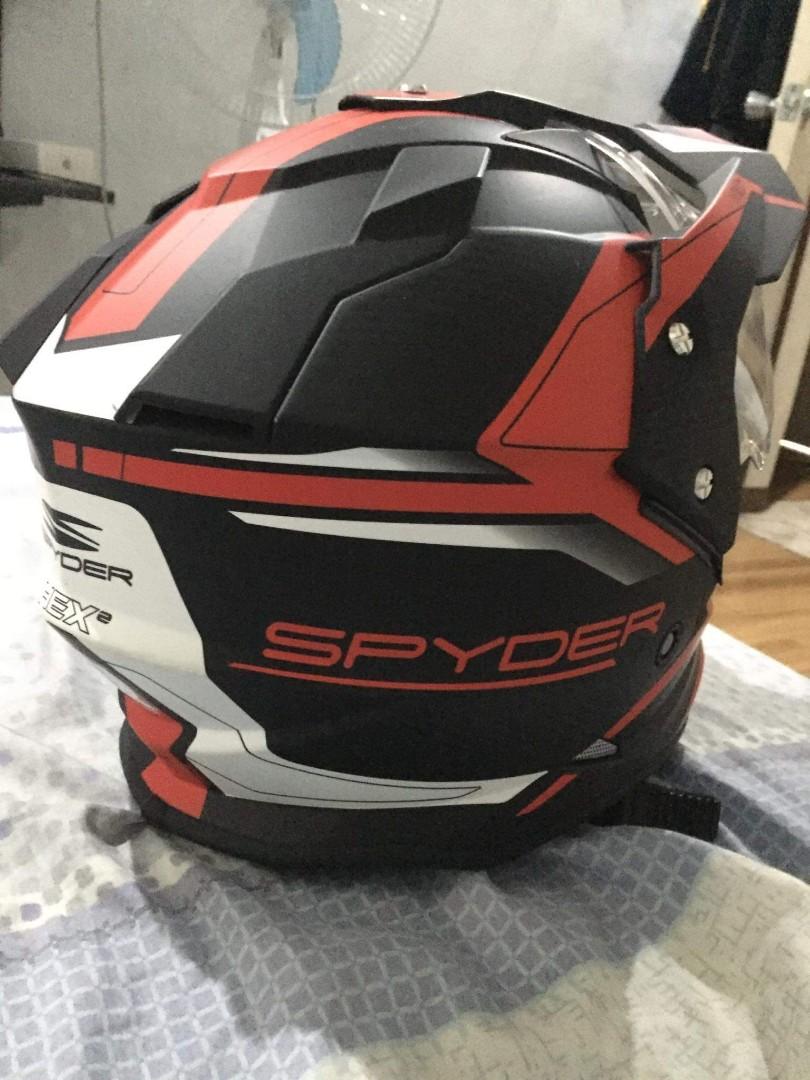 Spyder Hex Helmet, Motorbikes, Motorbike Parts & Accessories, Helmets