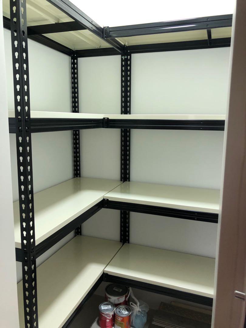 Storage Shelving / Storeroom Rack / Bomb Shelter Rack, Furniture & Home